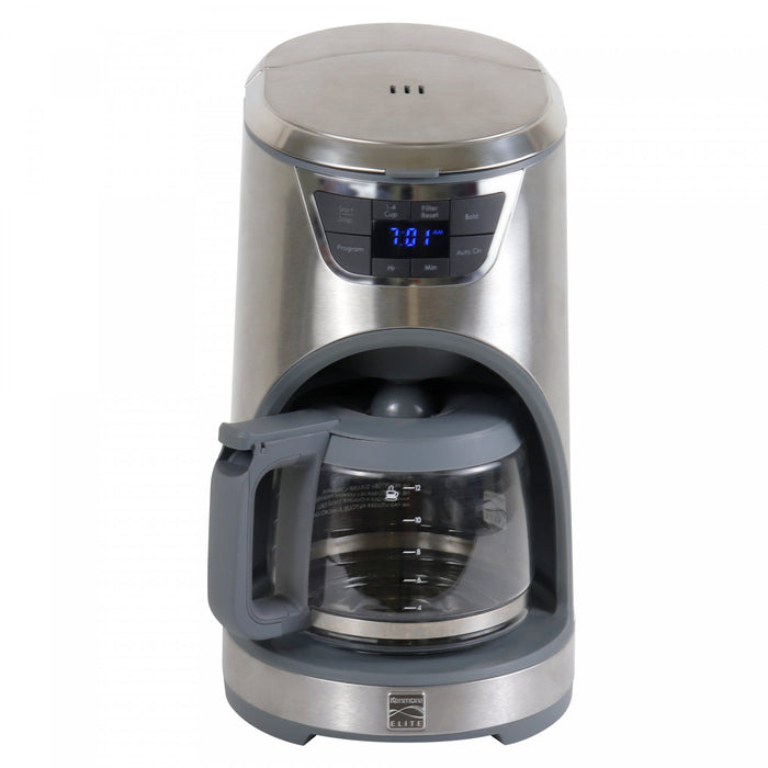 Kenmore Elite 12-Cup Drip Coffee Maker Stainless Steel - KKECM12SS