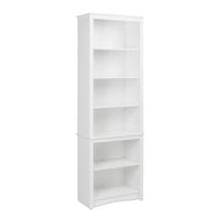 Tall shop white bookshelf