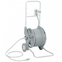 Outsunny Garden Hose Reel Cart with Wheels, 1/2