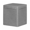 Dalya Square Outdoor Side Table - Mottled Grey