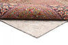 Modern 10'0\" x 14'0\" Under-Padding Rug in Grey Indoor Area Rug
