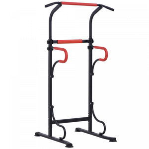 Soozier Power Tower Pull Up Bar Dip Station For Home Office Gym Multi-function Workout Equipment