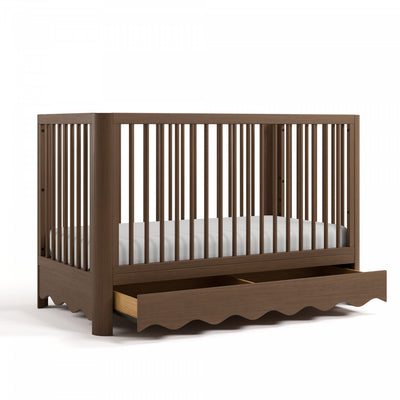 Storkcraft Casablanca Deluxe 5-in-1 Convertible Crib with Drawer - Hazelnut