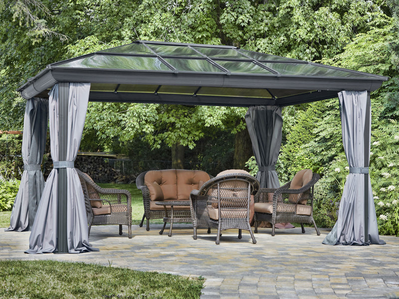 Gazebo Penguin Venus - Gazebo 12x16 Polycarbonate Roof