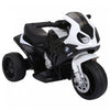 Aosom Kids Motorcycle, 6v Battery Powered Ride-On Toddler Motorcycle With Headlight, Music, 3 Wheels Electric Motorcycle For Kids, Licensed Bmw, Gift For Boys & Girls -black