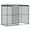 Outsunny 8' x 4' Crop Cage, Plant Protection Tent with Zippered Doors