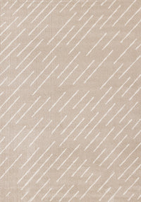 Covington Beige Cream Diagonal Rain Streaks Design Rug, 7'10