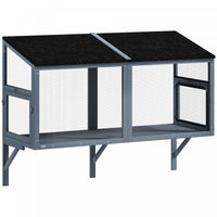 PawHut Bug Proof Window Cat Catio, Outdoor Cat House w/ Metal Mesh, Outdoor Enclosure for Indoor Pet, Expandable Safe Window Perch for Sunbathing, Napping & Overlooking, 51.2