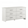 Fernley 6-Drawer Dresser - White Pine