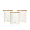 Salton Swan Nordic White Cannisters - Set of 3