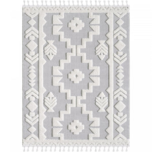Quinto Tres Moroccan Shag Area Rug - 7'7