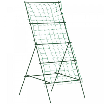 Outsunny Adjustable A-Frame Cucumber Trellis for Climbing Plants