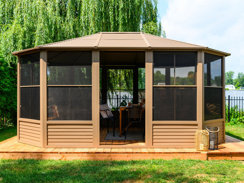 Gazebo Penguin Florence - Solarium 12x15 Metal Roof