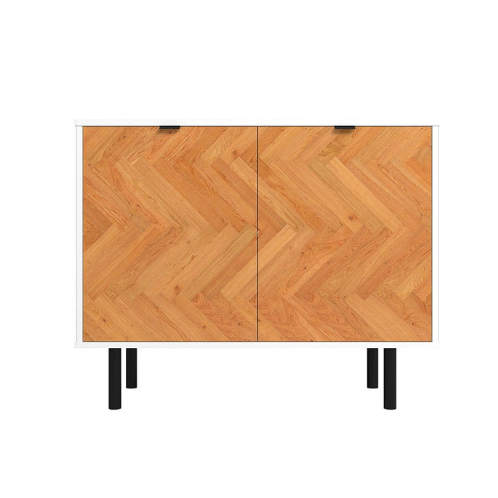 Liam Accent Cabinet - White