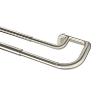 Umbra Twilight Matte Nickel Expandable Double Blackout 3/4