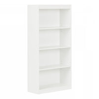Axess 4-Shelf Bookcase - Pure White