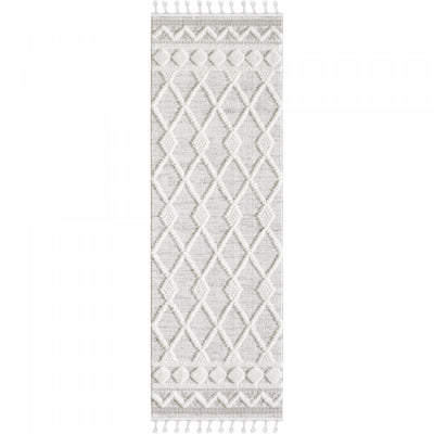 Quinto Rhombus Shag Area Rug - 2'7" x 8'|Carpette à poil long Quinto Rhombus - 2 pi 7 po x 8 pi