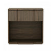 Clive Mid-Century Modern 22\" Nightstand in Walnut (1-Drawer)