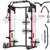 Soozier Power Cage with Adjustable Cable Pulley System