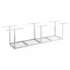 Gladiator Overhead Gearloft™ Hammered White Storage Rack - 2' x 8'|Tablette de rangement suspendue GearloftMC blanc martelé de Gladiator - 2 pi x 8 pi