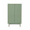 Ella Modern 32\" Accent Cabinet in Sage Green