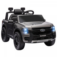 Qaba Ford Ranger Licensed 12v Powered Ride-On Car With Rear Storage, Battery Powered Kids Electric C
