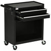 Durhand Rolling Garage Workshop Tool Organizer 2 Drawer Tool Chest