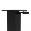 Kanto SX22 22" Fillable Speaker Stands with Isolation Feet and Fillable Channel - Pair, Black | Pieds d'enceintes Kanto SX22 22" remplissables avec pieds isolants et canal de remplissage - paire, noir