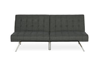Dorel Home Atwater Living Elvia Linen Futon - Grey