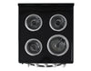 Kenmore 24” Front Control Freestanding Coil Electric Range – Stainless Steel - KKCTR24-FC-SS | Cuisinière électrique amovible Kenmore de 24 po avec commandes à l’avant et éléments en serpentin - acier inoxydable - KKCTR24-FC-SS