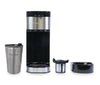 Kenmore Single Serve Coffee Maker with Travel Mug – Black - KKCMKCM-B