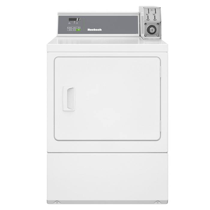 Huebsch® Coin Drop Electric Dryer – White - DV6100WE