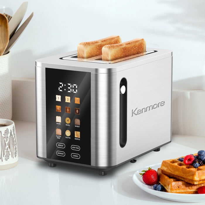 Kenmore 2-Slice Digital Touchscreen Toaster - KKTS2SD-SS