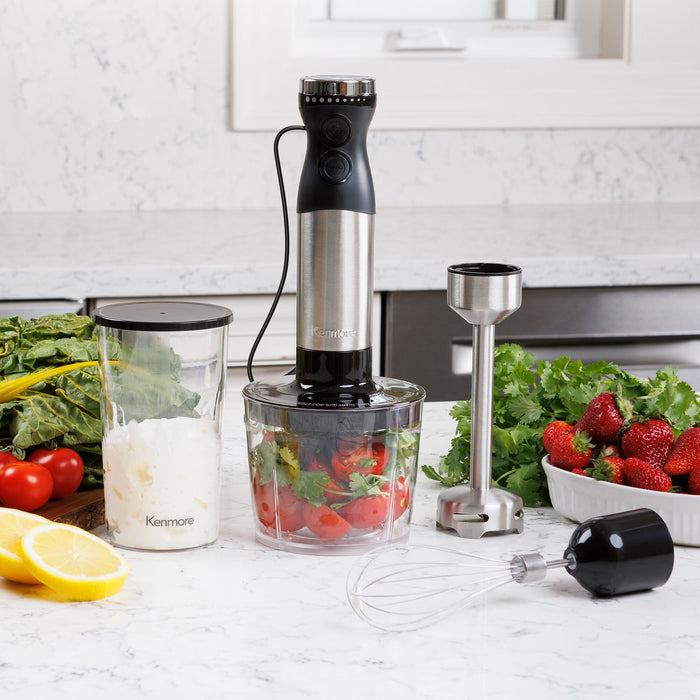 Kenmore 5pc Set Immersion Blender - KKIBC5-SS
