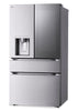 LG 36" 29 Cu. Ft. Standard-Depth MAX® 4-Door French-Door Refrigerator with InstaView® - LF29S9775S | Réfrigérateur à 4 portes LG de 29 pi3 et de 36 po de profondeur standard MAXMC à portes françaises avec InstaViewMD - LF29S9775S