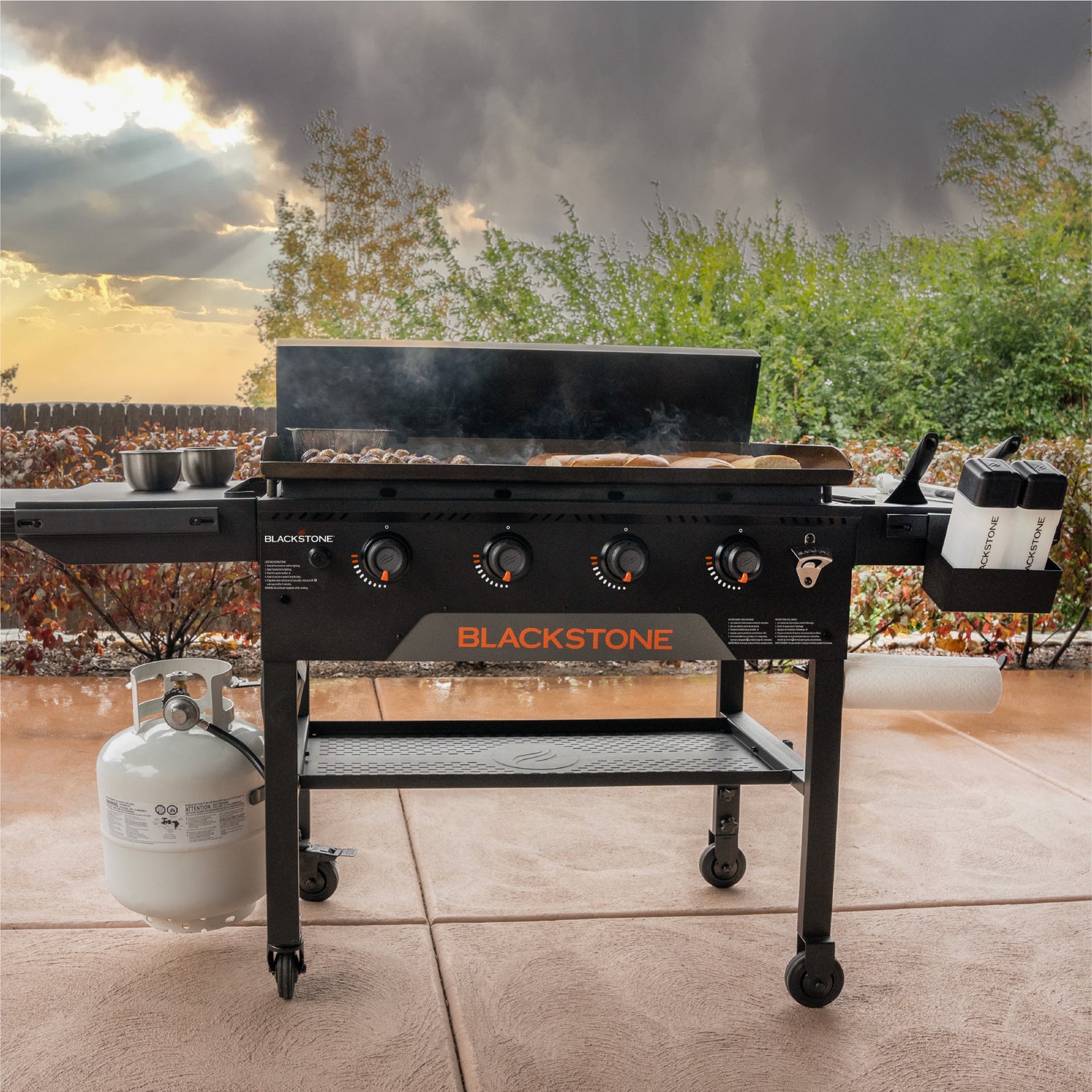 Lid For A 36 Inch Blackstone Griddle 4-Burner Gas Griddle With Lid