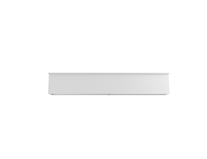 Manhattan Comfort Astor 70.86\" Modern Floating Entertainment Center with Media Shelves - White