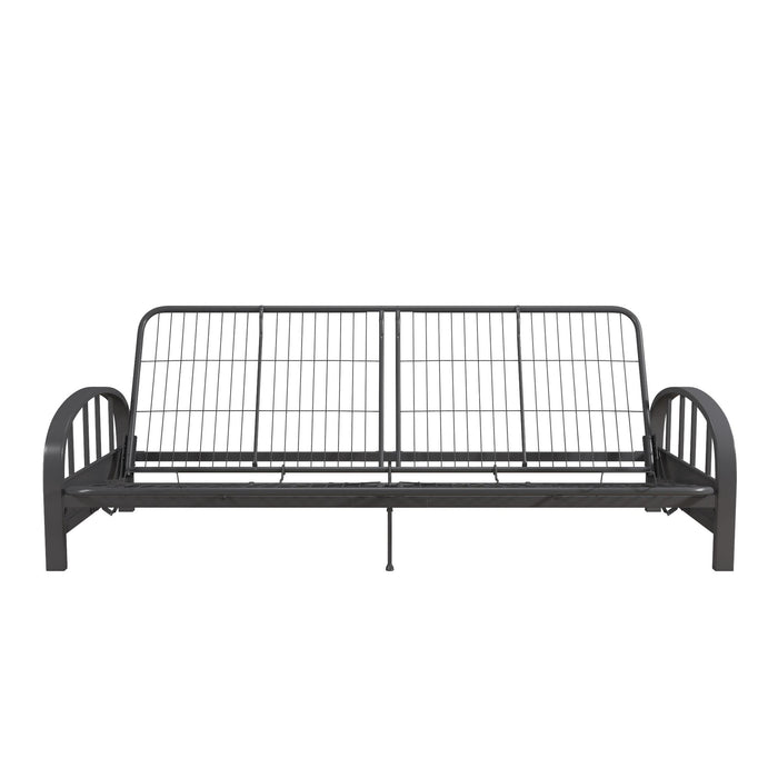 DHP Aiden Futon Frame - Gunmetal Grey
