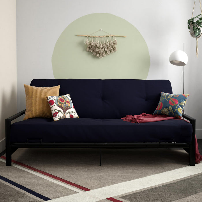 DHP Miles Metal Futon Frame - Black