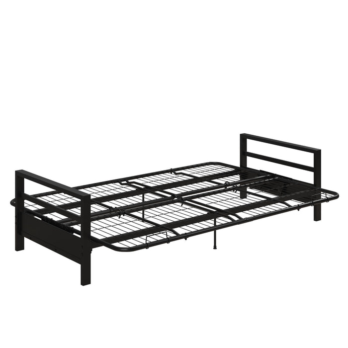 DHP Miles Metal Futon Frame - Black