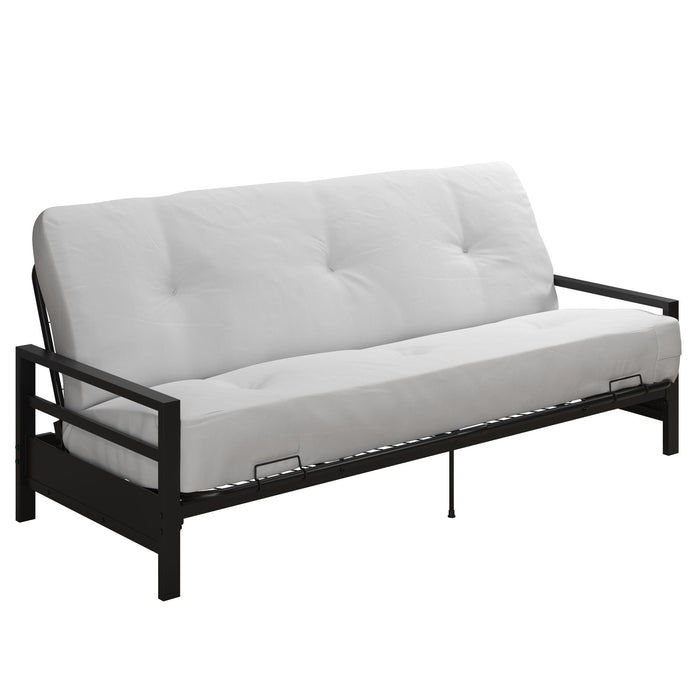 DHP Miles Metal Futon Frame - Black