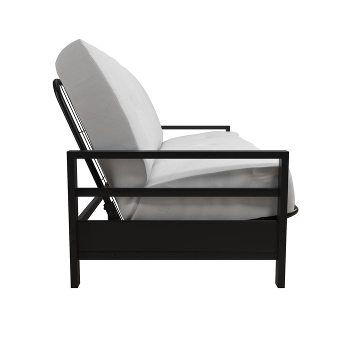 DHP Miles Metal Futon Frame - Black