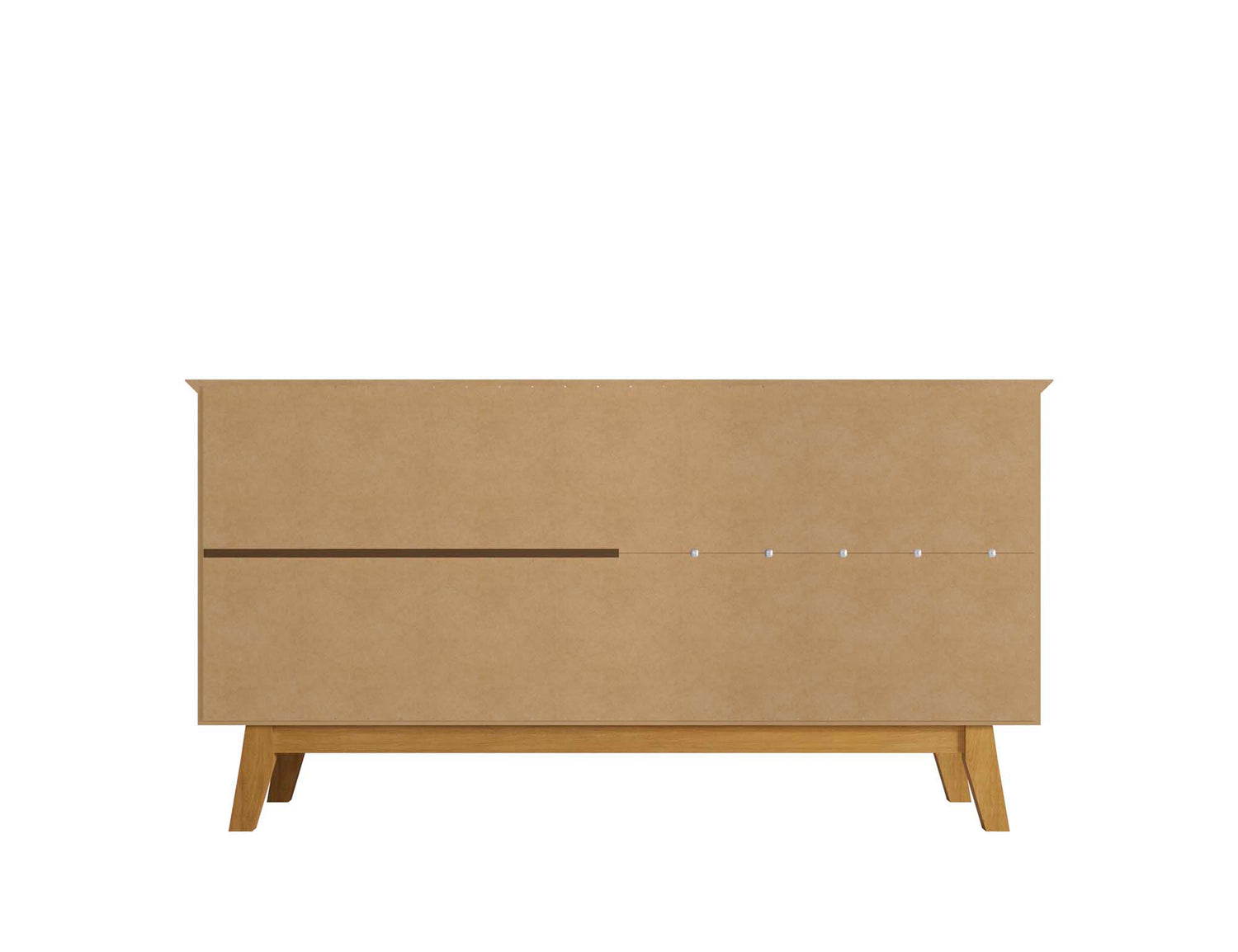 Manhattan Comfort Yonkers 62.99” Sideboard with Solid Wood