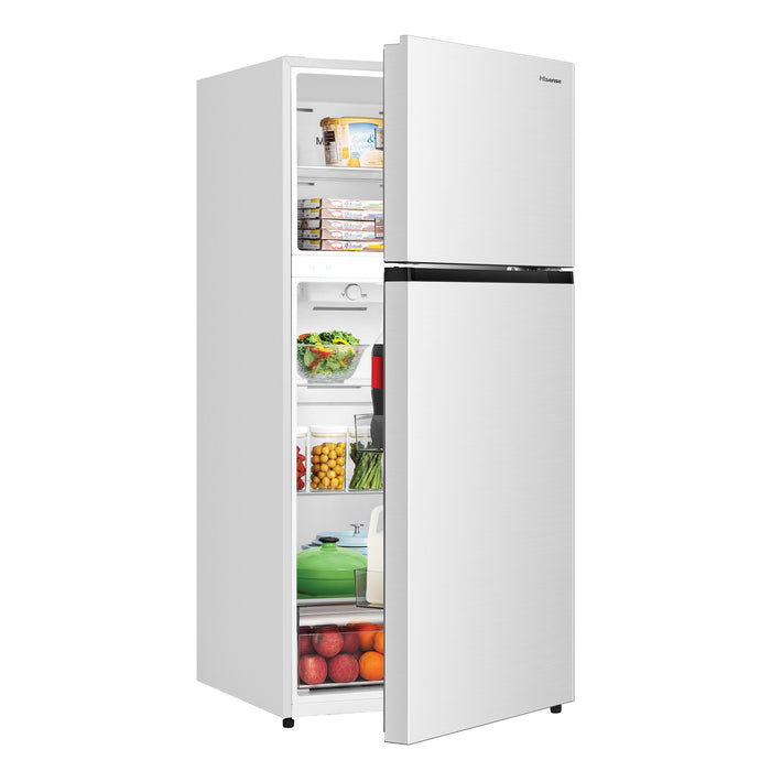 Hisense 30” 18 Cu. Ft. Counter-Depth Top-Mount Refrigerator – Stainless Steel - RT18N3AWE
