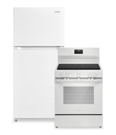 Frigidaire 2-Piece Kitchen Appliance Package – White | Ensemble de 2 électroménagers Frigidaire pour la cuisine - blanc