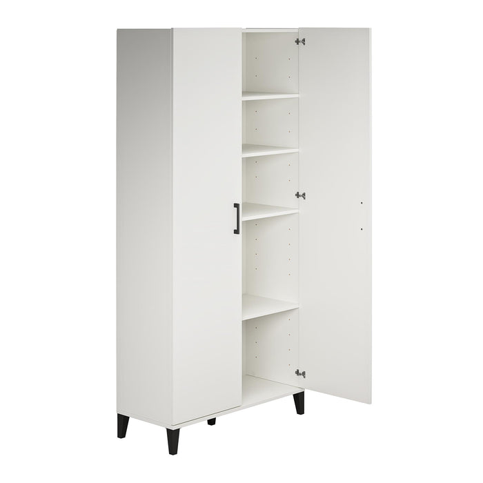 Ameriwood Home Flex Tall Storage Cabinet - White