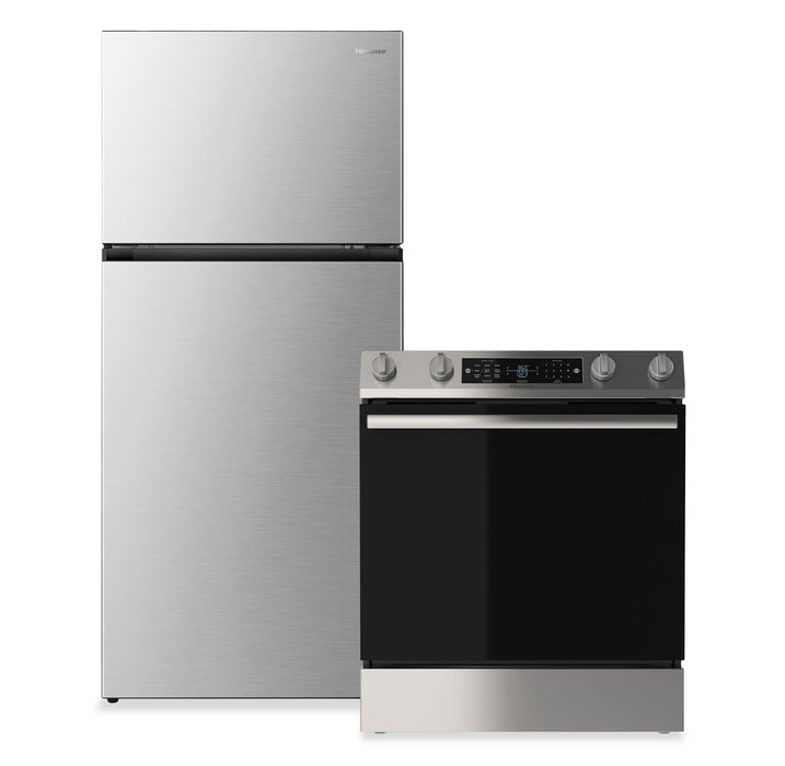 Hisense 2-Piece Kitchen Appliance Package – Stainless Steel - HI05KPK2 