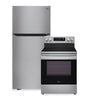 LG 2-Piece Kitchen Appliance Package – Platinum Silver  | Ensemble de 2 électroménagers LG pour la cuisine - argenté platine