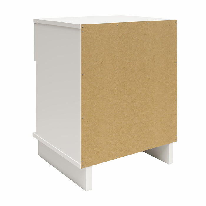 Ameriwood Home Southlander 1-Drawer Nightstand - White