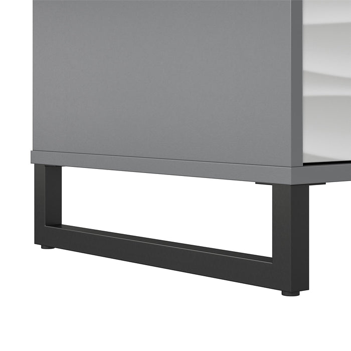 Ameriwood Home Monterey Media Console for TVs up to 85\" - Graphite